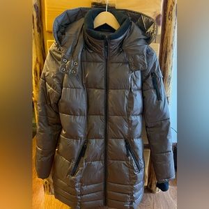 Rose gold winter coat